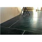 Brushed Brazilian Black Slate Kitchen Tiles
