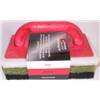 Scouring Set with 3 Emulsifying Pads & Plastic Handle
